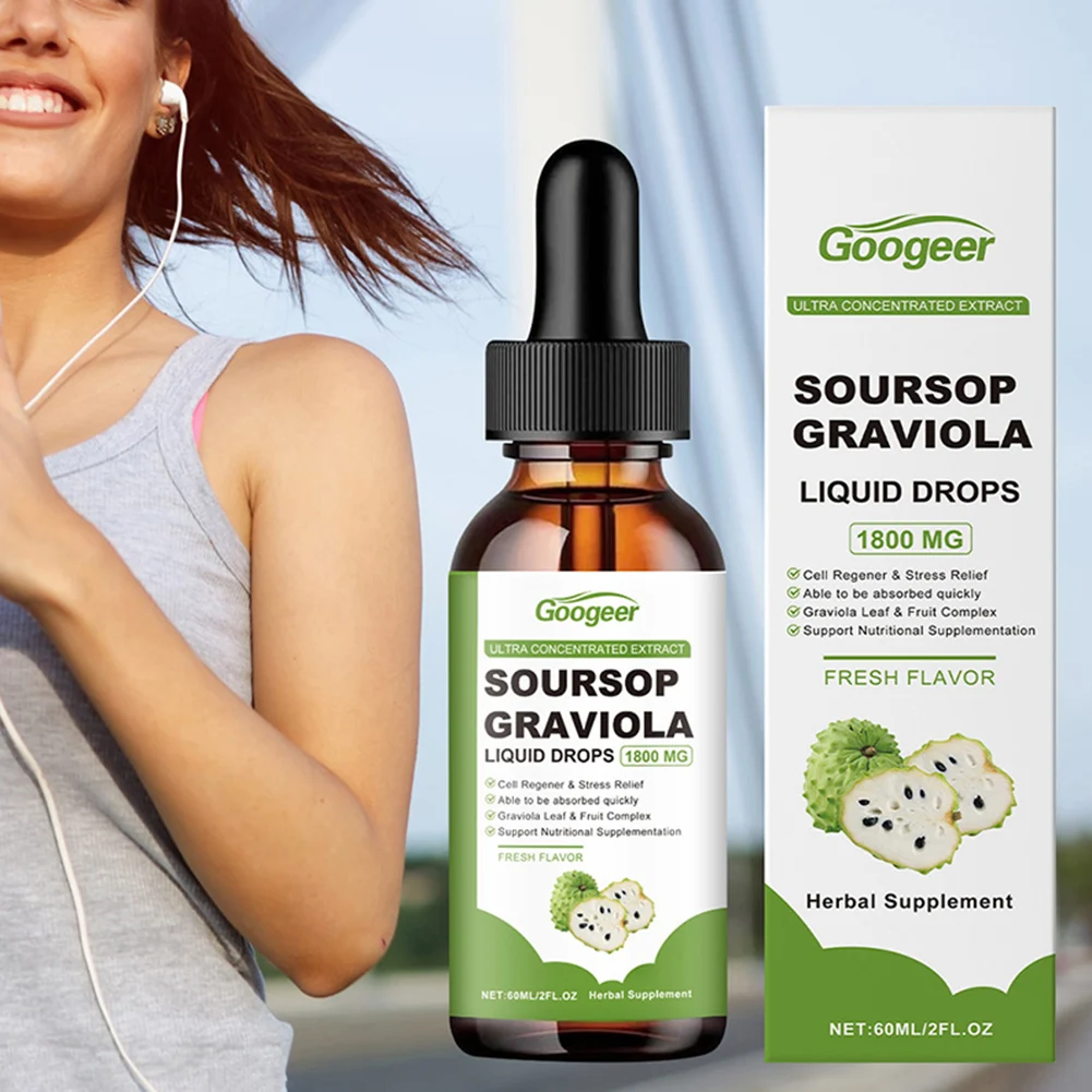 

Капли поддержки иммунитета Soursop Graviola Нежные нераздражающие усилители иммунитета Усилители метаболизма Soursop Горячие жидкости