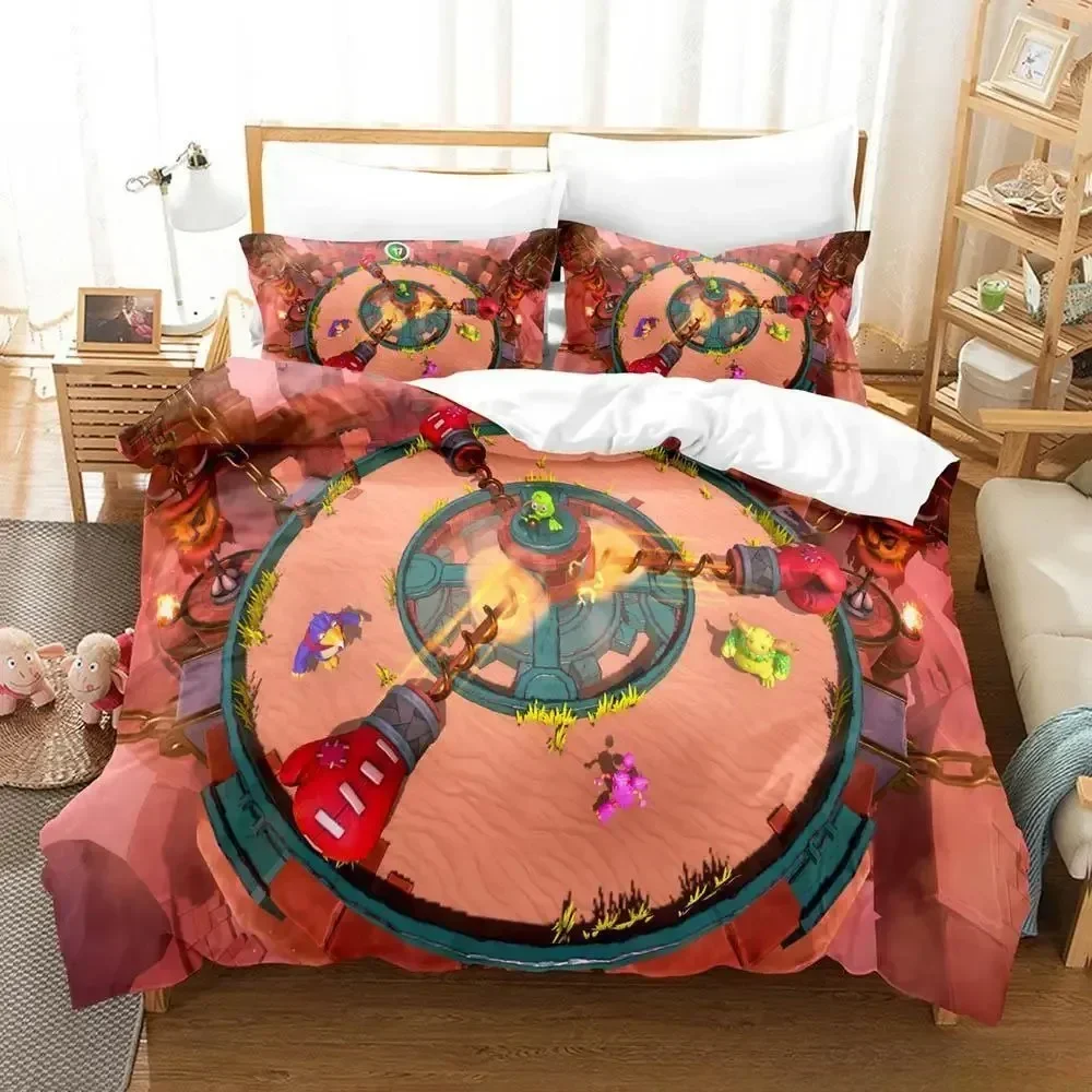 Game My Singing Monsters Bedding Set Single Twin Full Queen King Size Bed Set Adult Kid Bedroom Duvet cover Sets Home Textiles