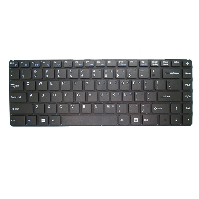 Laptop Keyboard For ODYS myBook PRO14 SE 64GB United States US New Black Without Frame