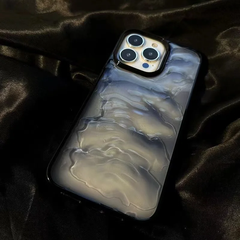 Luxury 3D Water Waves Clear Soft Case protection for iPhone 17 16 15 13 12 11 14 Pro Max 14 Plus X XR XS MAX 17Air Cover