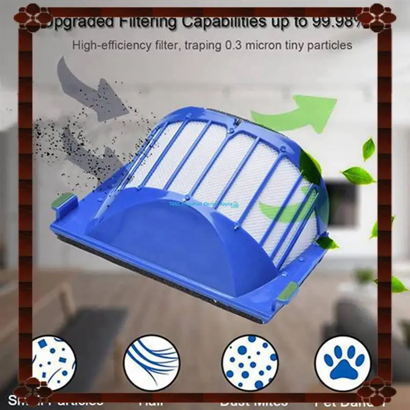 تسليم 24 ساعة لـ Irobot Roomba 600 Series 610 620 625 630 650 660 مكنسة كهربائية فرش جانبية رئيسية فلتر استبدال الجزء K