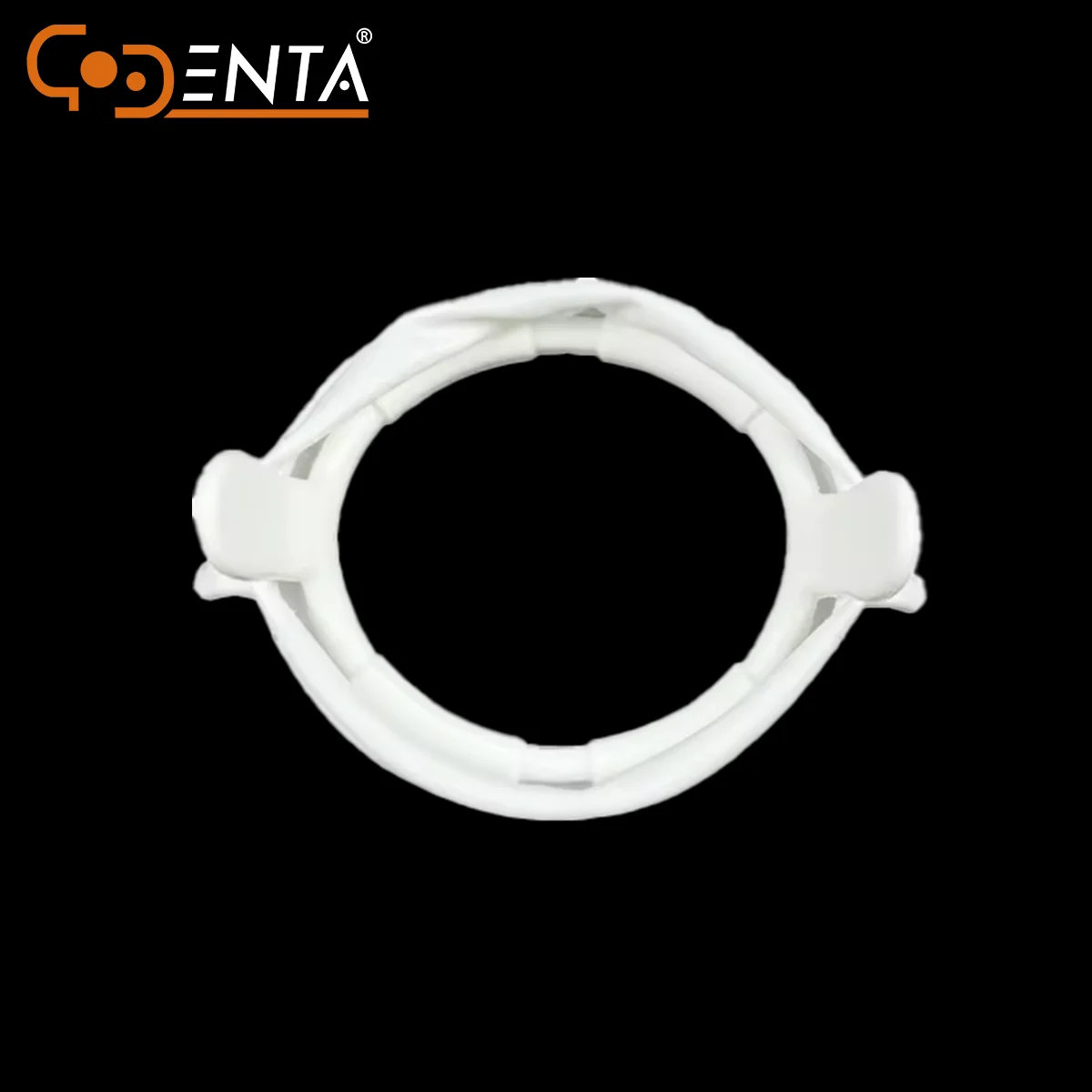 O-Shape Dental Mouth Opener, Rubber Dam Cheek Retractor with Saliva Ejector Tube Holder, Dentistry Oral Care Tool