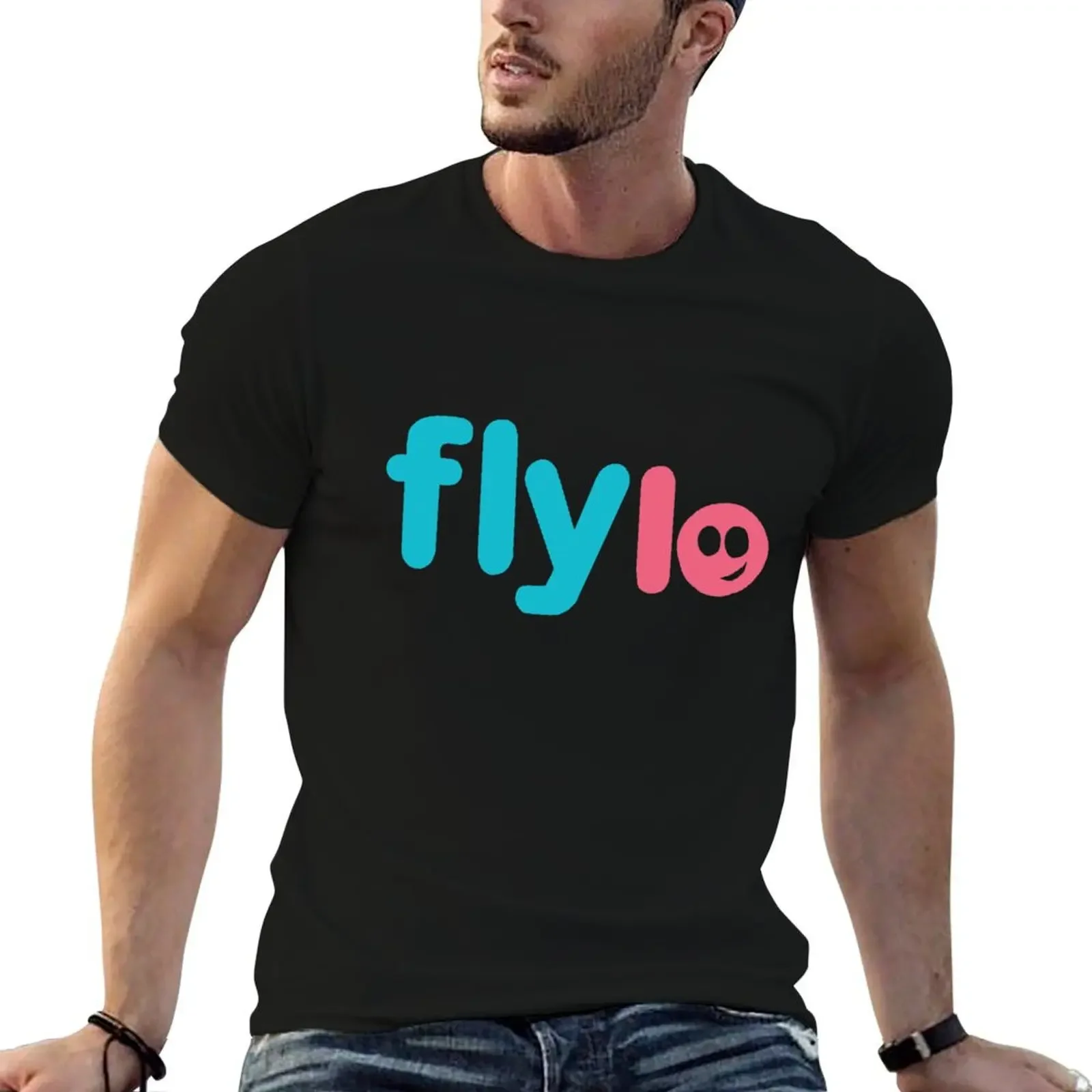 Flylo airlines Come Fly With Me logo T-Shirt new edition man clothes hippie clothes t shirts for men cotton