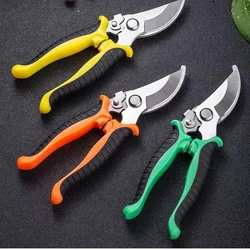 Pruner Garden Scissors Professional Sharp Bypass Pruning Shears Tree Trimmers Secateurs Hand Clippers For Garden Beak Scissors