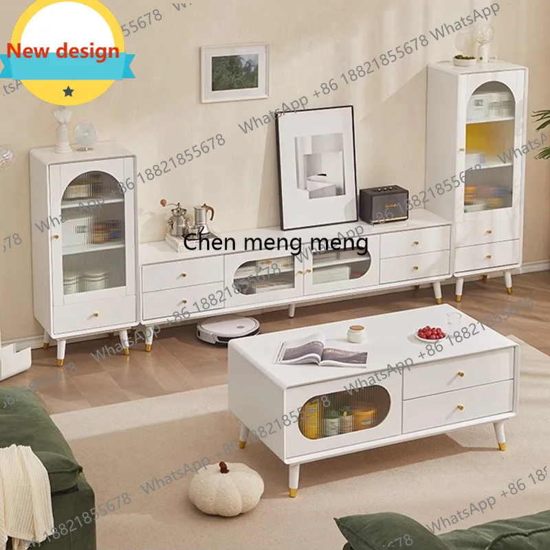 Mueble para TV de Estilo Mid-Century, Gabinete de Almacenamiento c139, Mueble para TV de Diseño Retro de Lujo, Estilo Nórdico, para Exhibición de Películas, Mueble Moderno