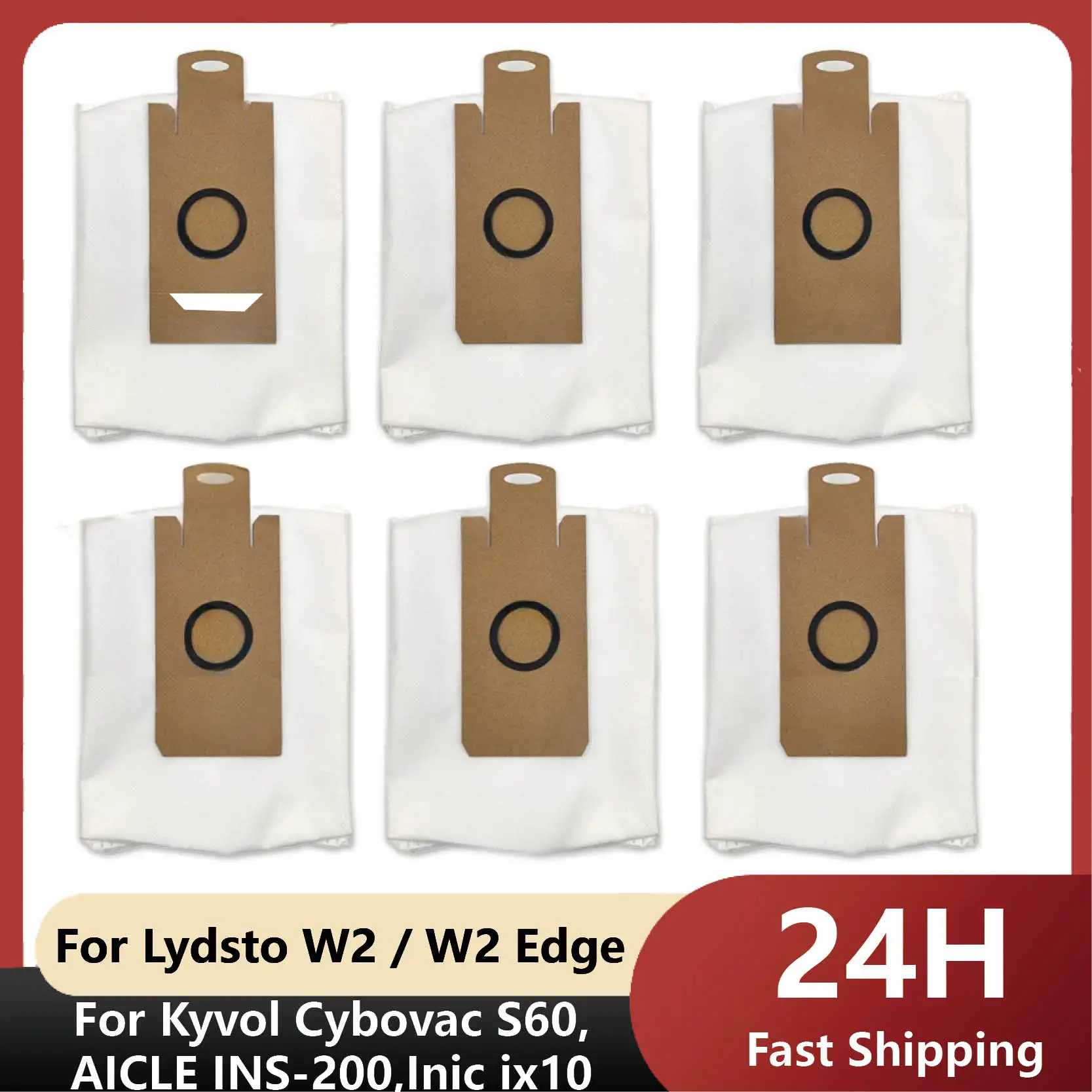 مناسب لـ Lydsto W2 / W2 Edge، TAMA الكل في واحد ماكس، Blaupunkt Bluebot OMEGA، Inic iX10 أجزاء مكنسة الروبوت مرشح الفرشاة الجانبية الرئيسية