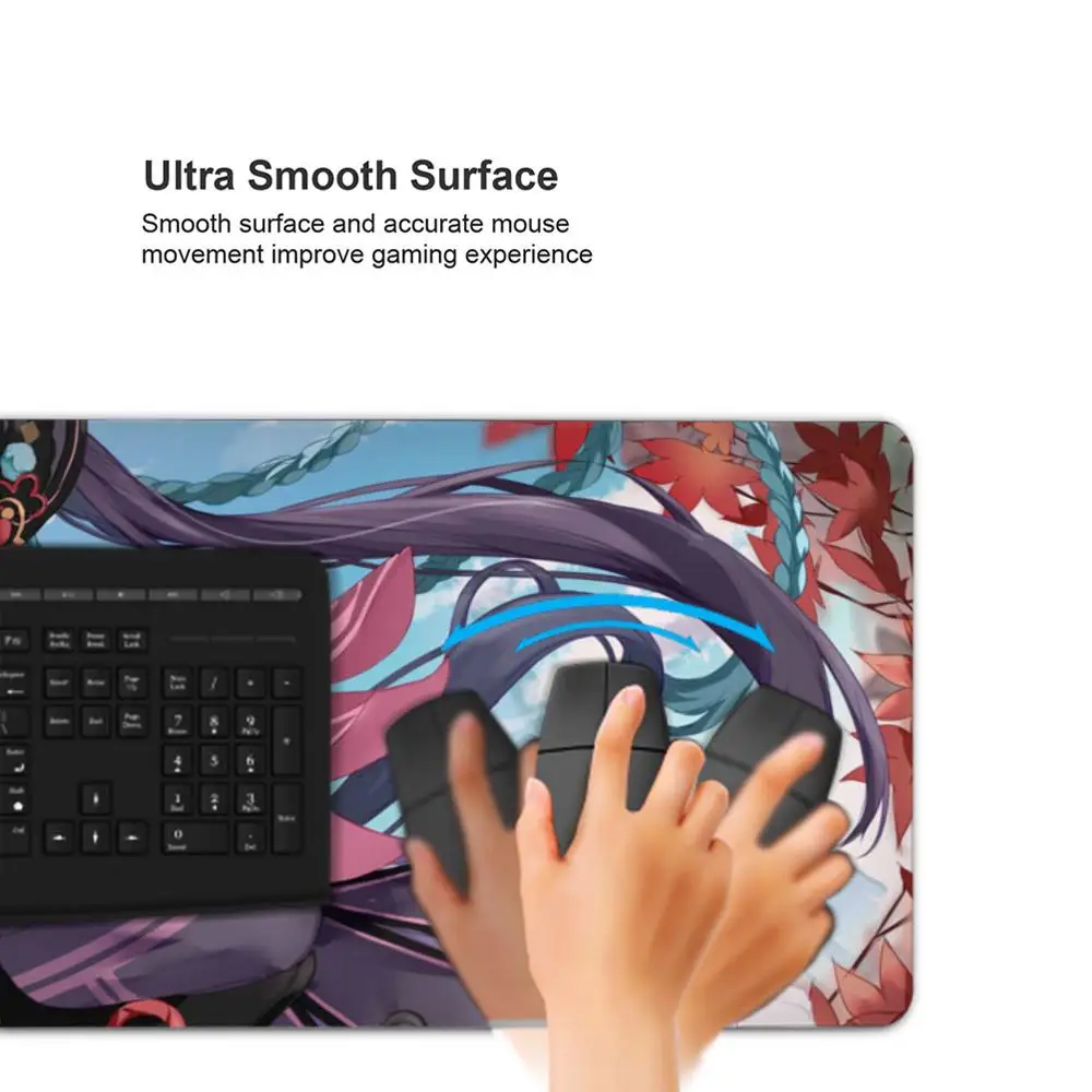 yun jin Mouse Pad Tablet mouse Pad Laptop xl desktop mouse pad, cute HD Rainbow Gaming keyboard pad, csgo Player, 90x40