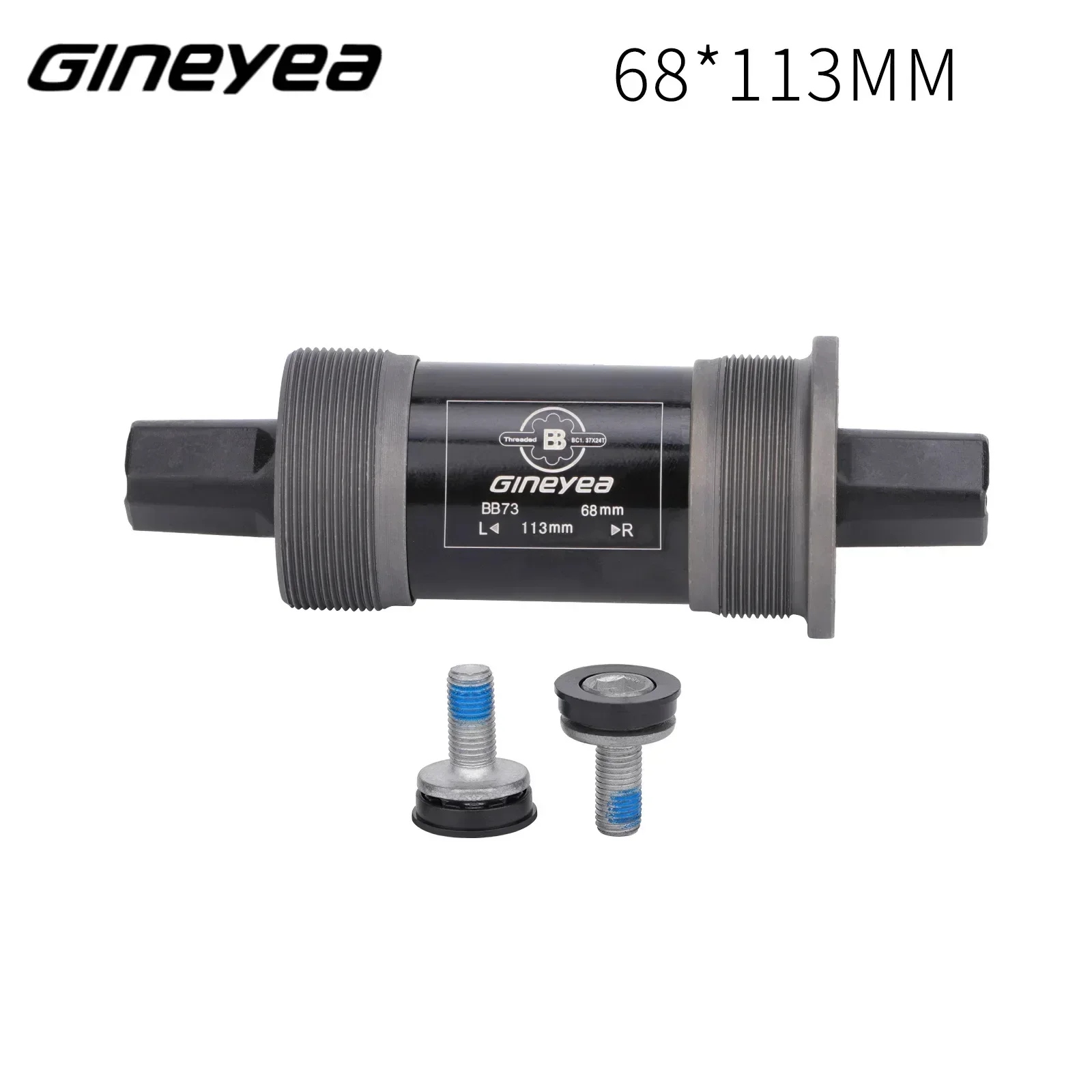 Square BB 68mm Bicycle Square Bottom Bracket Carbon Steel Square Tapered Bottom Bracket Road MTB Bike for Brompton view 6