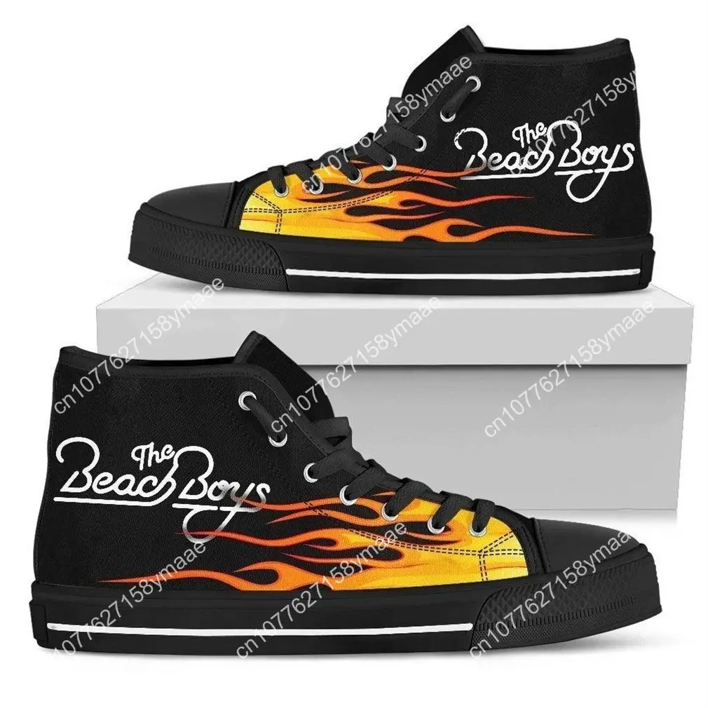 Hot Cool Summer The Beach Boys Lightweight Canvas Shoes Men Women Casual Breathable Fashion Sneakers High Top Latest Board Shoes