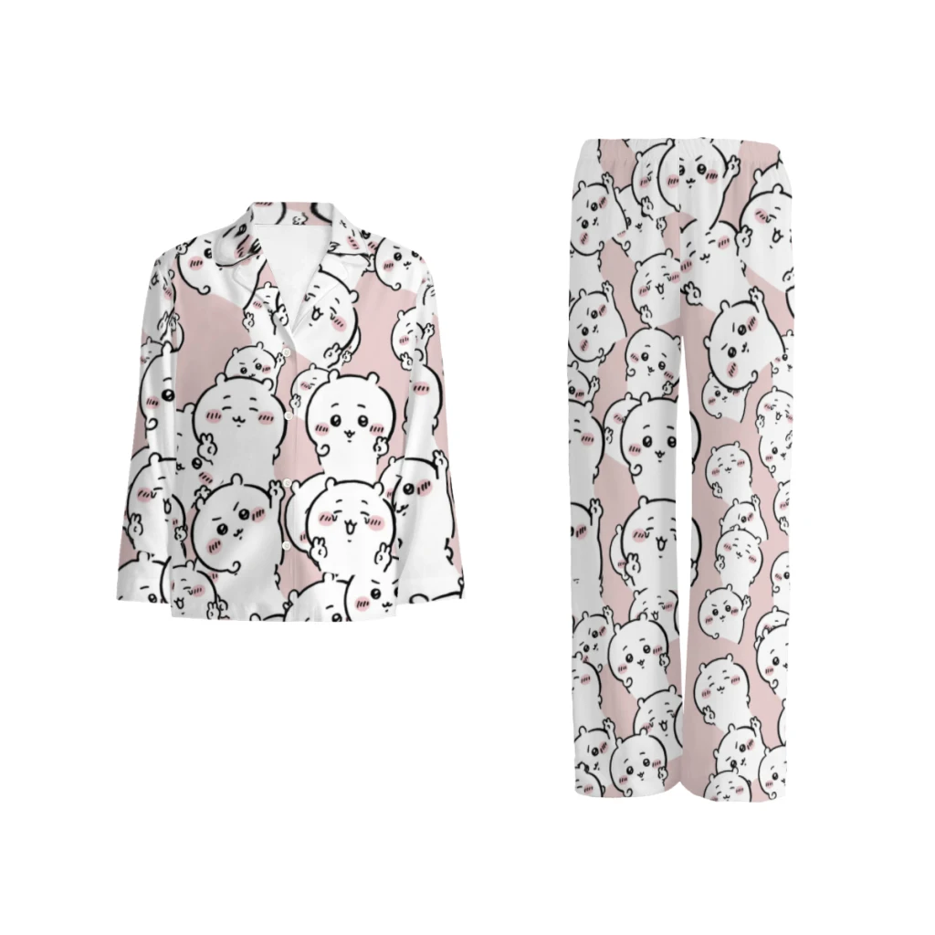 Chiikawa White pajamas, Minso's selected patterns, cute style