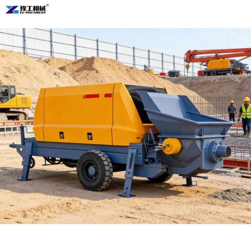 High-quality Concrete Pump Machine Small Concrete Conveying Pump