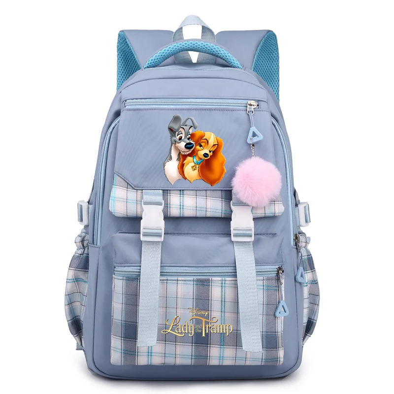 

Disney Lady and the Tramp Women's Backpack Boys Girls Bookbag Bag Student Teenager Children Knapsack Schoolbag Rucksack Mochila