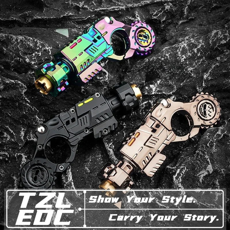 EDC Metal Alloy Shell-Ejecting Toy Pistol Set Fun Shooting Sensory Toy Stress Relief EDC Office Desk Gadget Gift for Adults