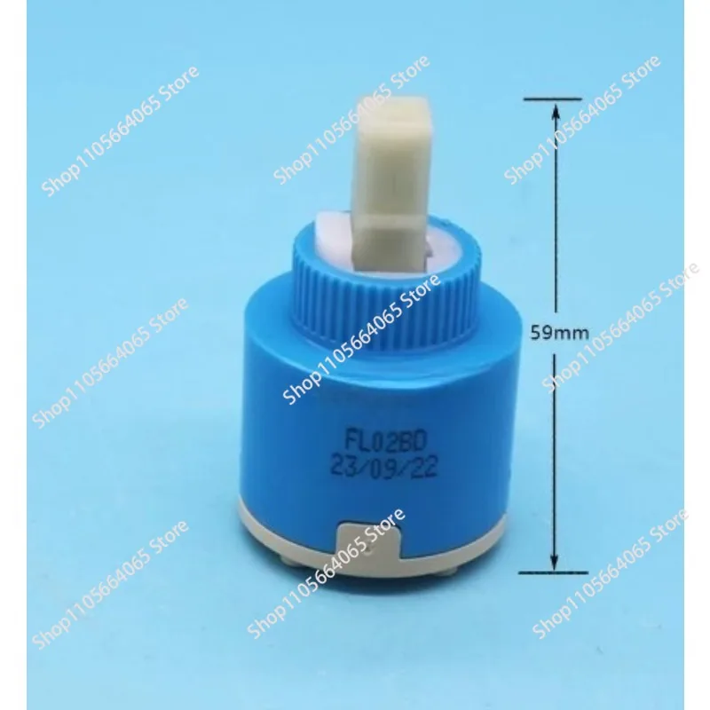 FL02BD HAIN-YO Hybrid hot and cold faucet ceramic spool flat foot, diameter 35MM