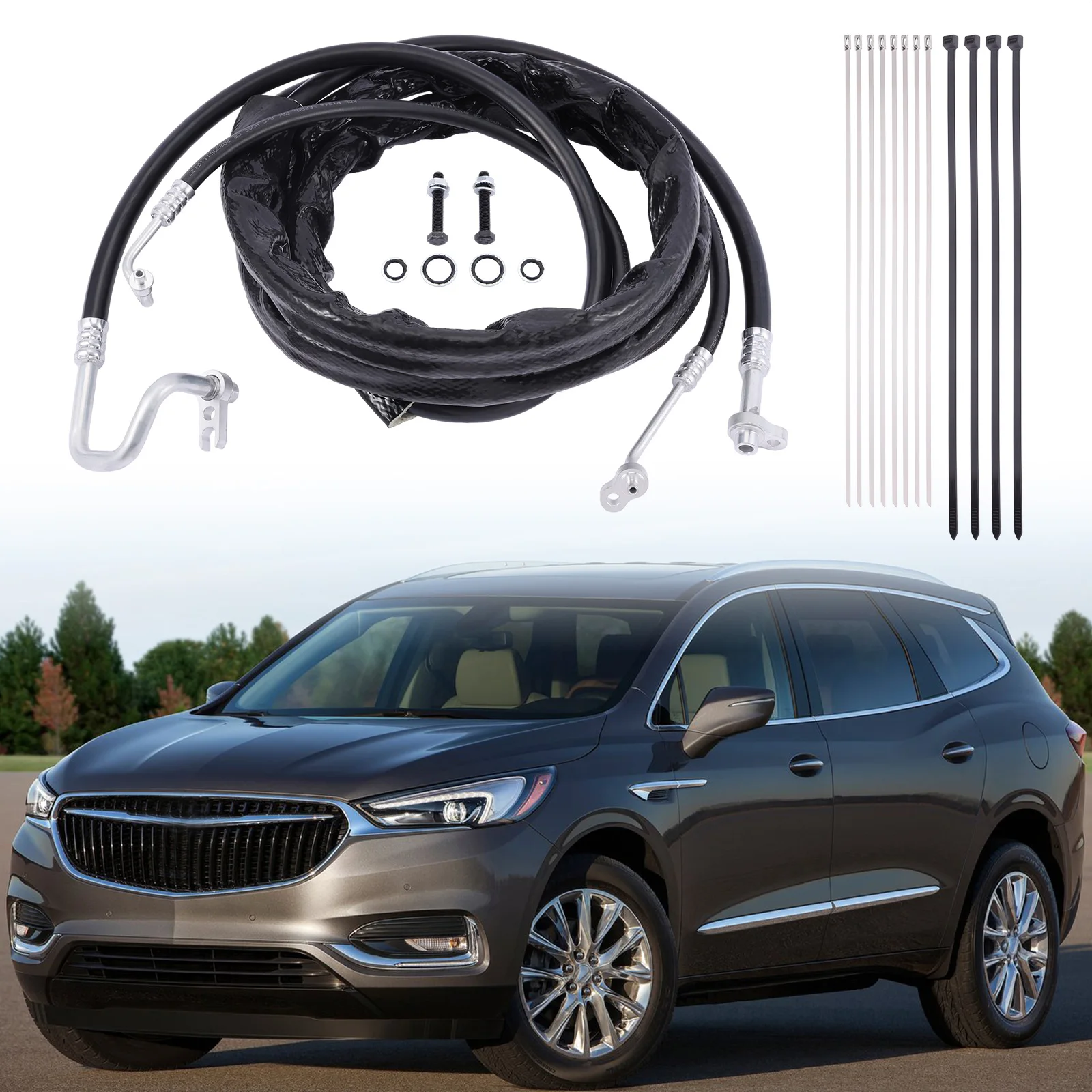 

AT34653 Car air conditioning accessories For GMC Acadia Chevrolet Traverse 2007-2017 air conditioning hose 2016 2015 2014 2013