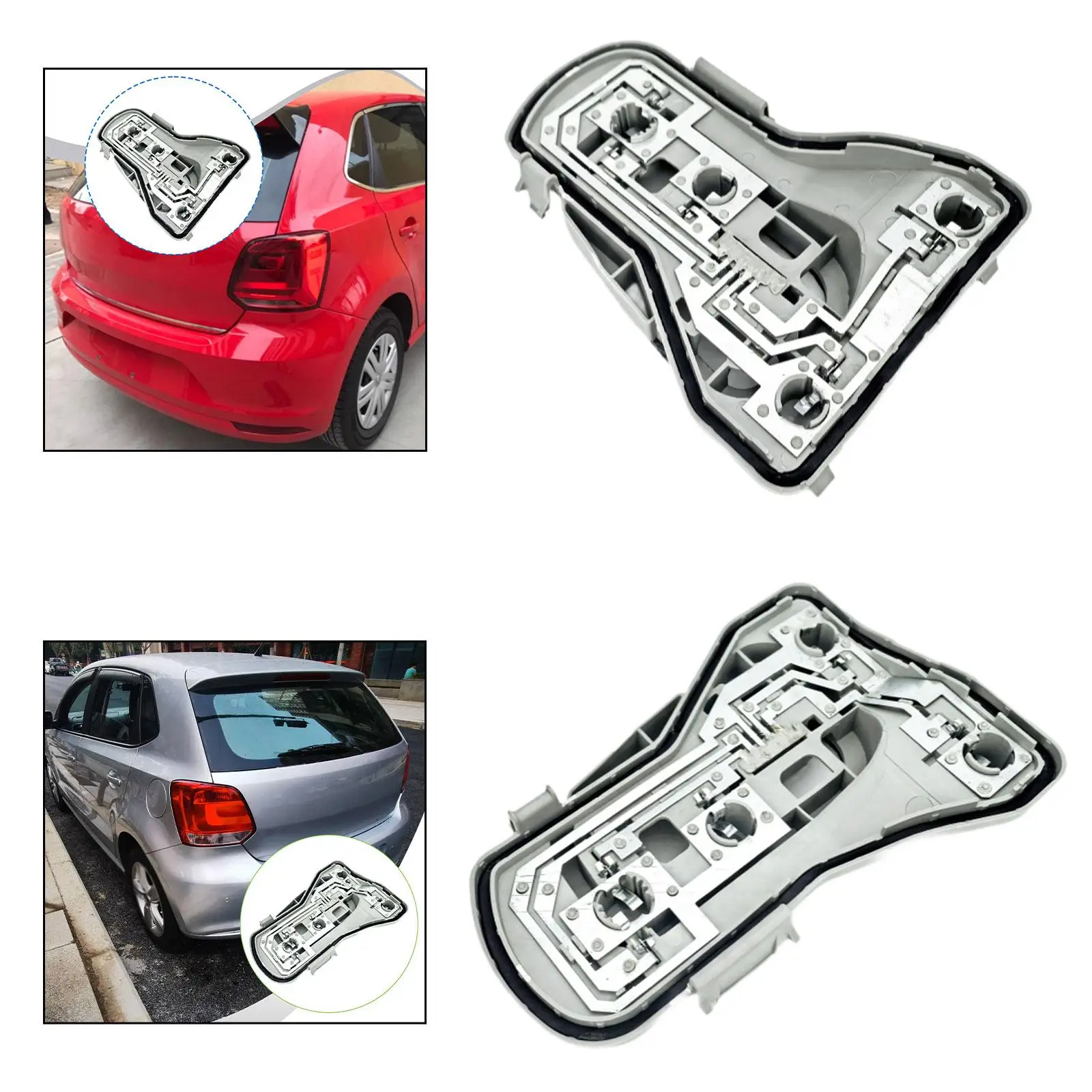 

Кронштейн заднего фонаря, серый держатель лампы для VW 2006–2010 гг.