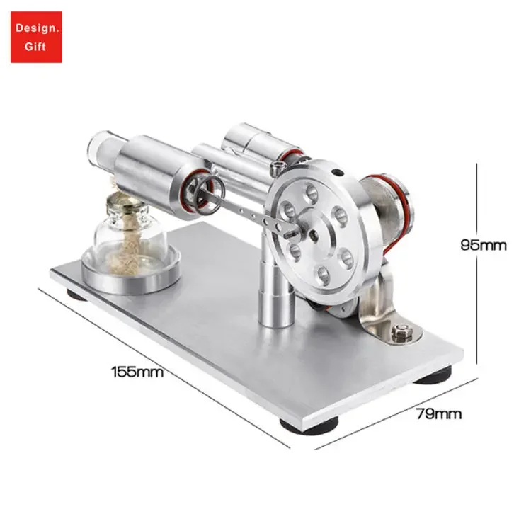 Experimental Stirling Generator Engine Model Scientific Physical Model High Temperature Stirling Educational Toys