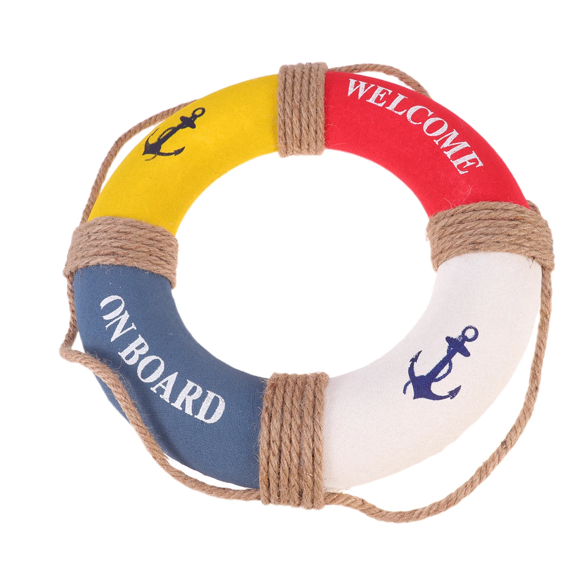 

Decorative Life Ring Buoy Lifebuoy Decorations Front Door Welcome Plaque Theme Hanging Savers