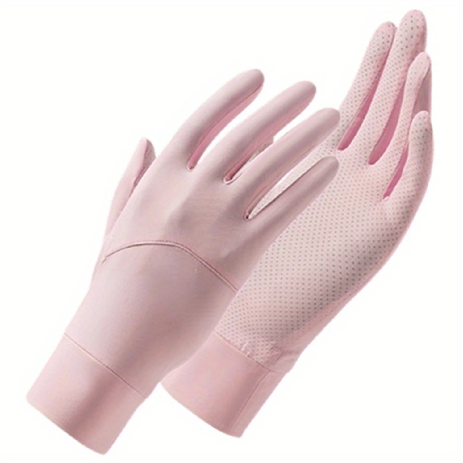 

1pair Women's Thin Diving Riding Gloves Elastic Anti-UV Protective Riding Gloves Outdoor Camping Sports