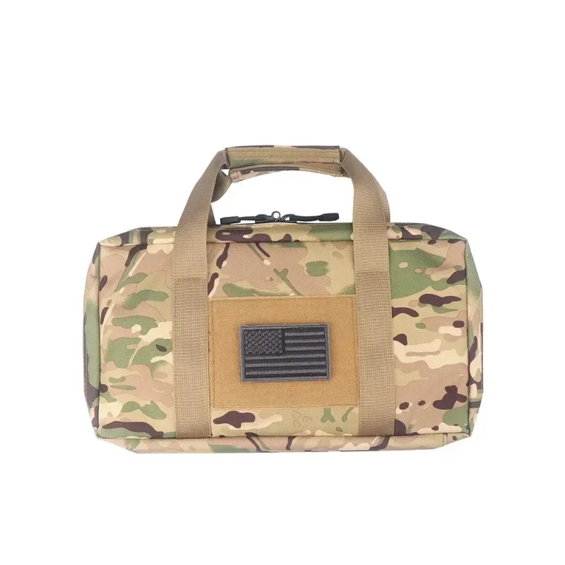 Bolsa táctica Molle para pistola, funda para revista de almacenamiento Glock 17, bolsa Universal oculta para pistola al aire libre