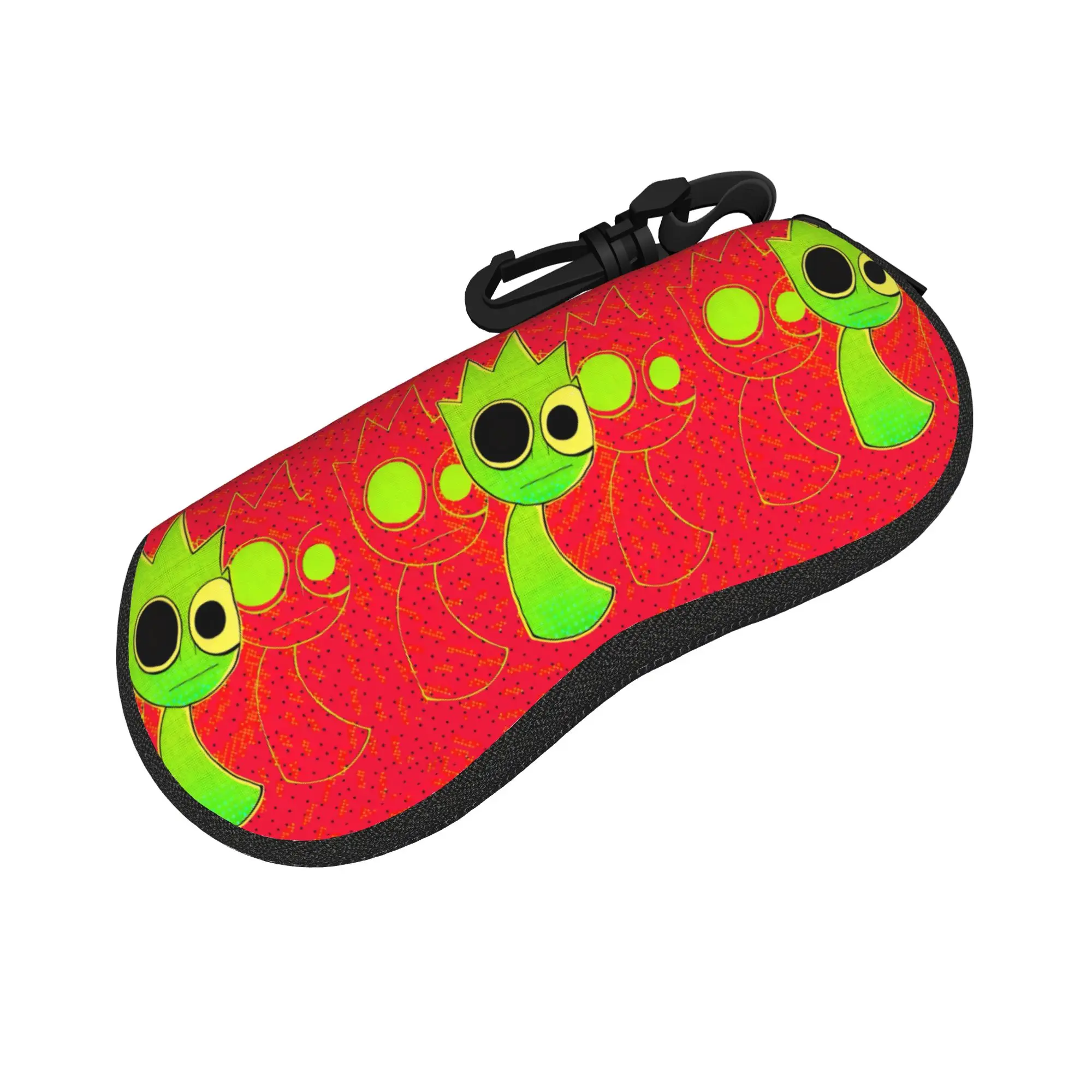 

Custom S-Sprunkies Comic Hot Game Glasses Case Fashion Vintage Shell Eyeglasses Case Sunglasses Box