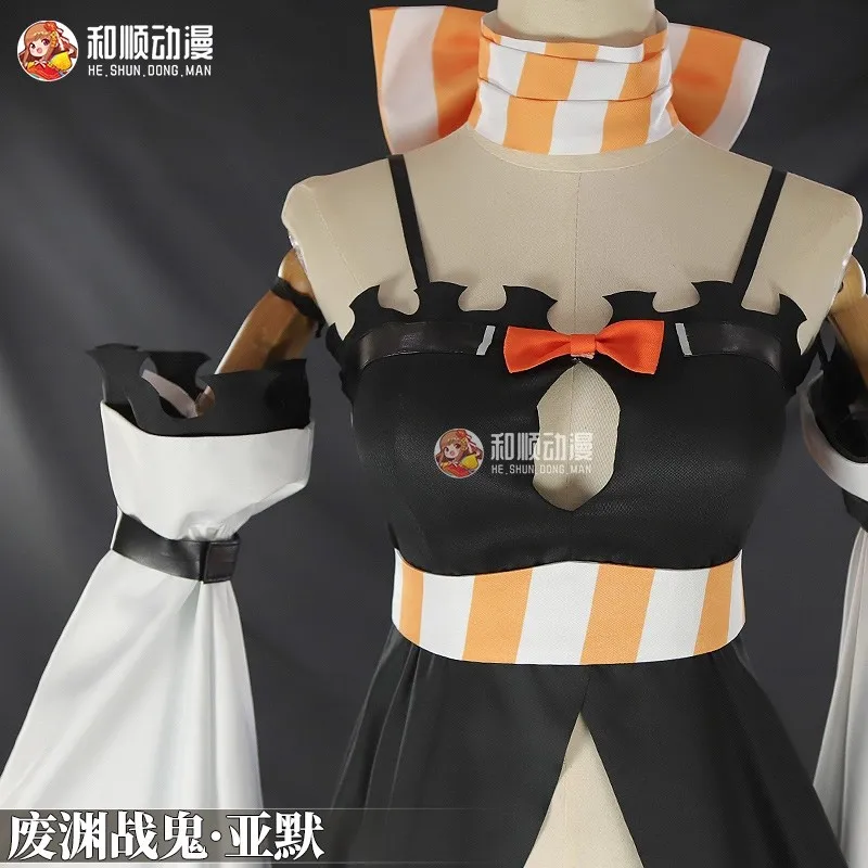 أنيمي Gachiakuta Amo Empool فستان مُصمم حسب الطلب موحدة لصاقات وشم المنظفات كرنفال حفلة الهالوين للنساء الفتيات الدعامة