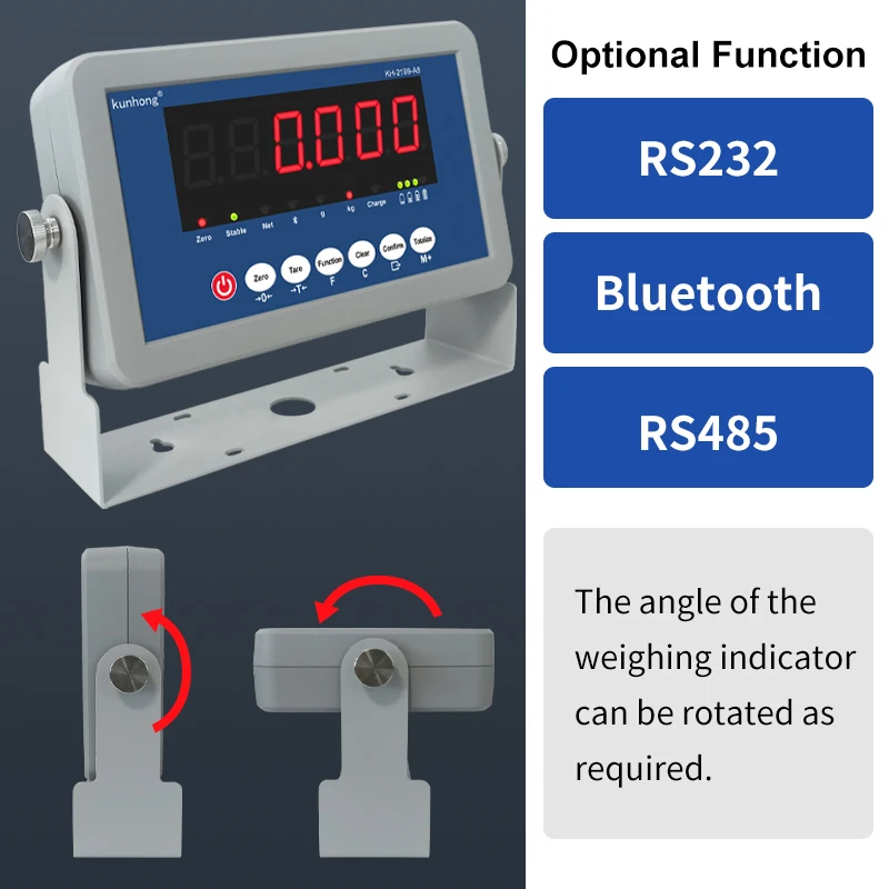 KH-2199-A6 Indicators Industrial Weighting Display Digital Blue Tooth Weight Indicators Scales Weighing RS232 RS485