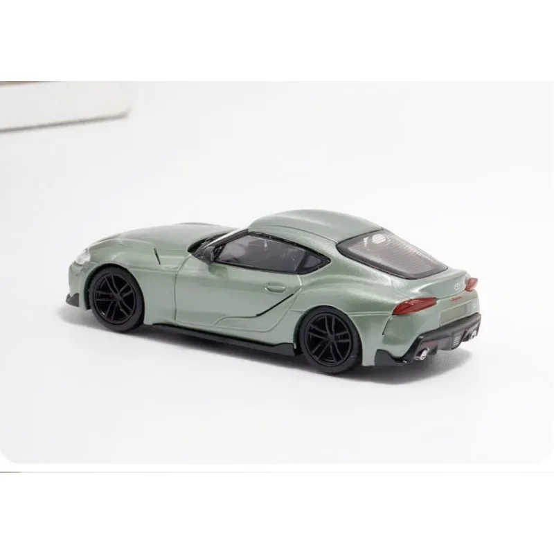 BSC 1:64 Toyota GR Supra A90 Supercar Legierungssimulation statisches Modell, Kindersammlungsspielzeug, Weihnachtsgeschenke für Kinder.