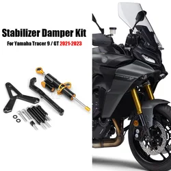 2021 2022 2023 For Yamaha Tracer9 Tracer 9 GT TRACER9 TRACER 9 Motorcycle Stabilizer Steering Damper Bracket Mounting Support