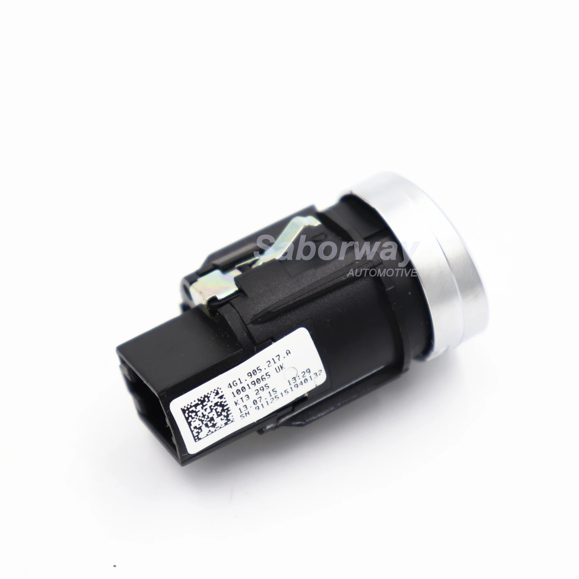 Saborway Chrome Engine Start Stop Switch Push Button For A6 C7 2011 - 2016 A7 RS6 RS7 4G1905217A 4G1 905 217A