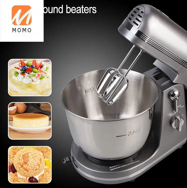 stainless steel bowl food mixer planetary food processor mixer dough machine bakery mixer