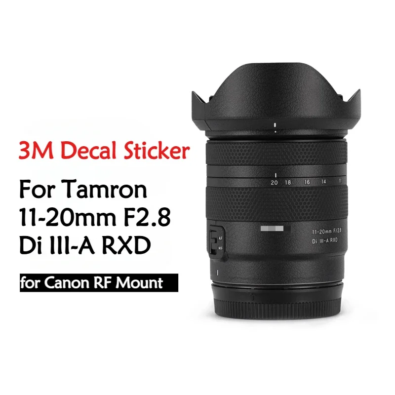 11-20 F2.8 Anti-Scratch Lens Sticker Protective Film Body Protector Skin For Tamron 11-20mm F2.8 Di III-A RXD For Canon RF Mount