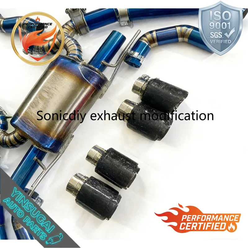 Cuski High Cost-effective Titanium Valve Catback Exhaust with Tips for BMW X3M X4M Competition F97 F98 3.0T 2019-2023