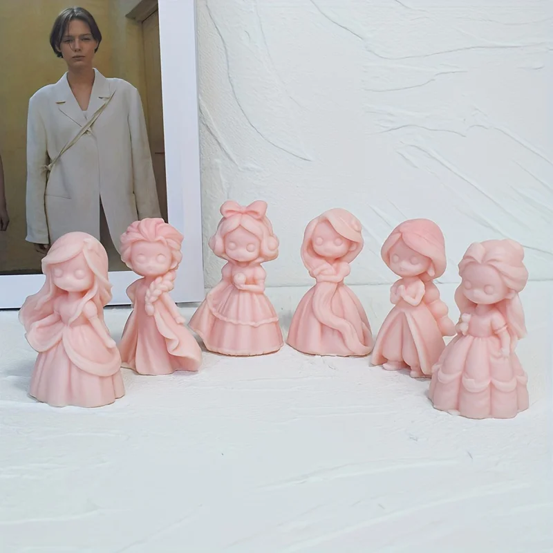 3D Princess Candle …