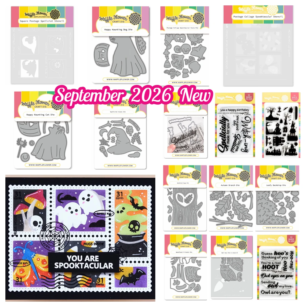 October 2026 New Waffle Flowers Ballerina Music Box Happy Drum Nutcracker Cutting Dies Stamp Stencils for DIY Handmade Scrapbook