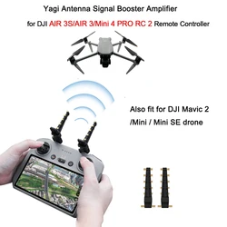 for DJI Flip/Air 3S/AIR 3/Mini 4 PRO for RC 2 Control Drone 5.8GHz Yagi Antenna Controller Extended Distance Signal Booster