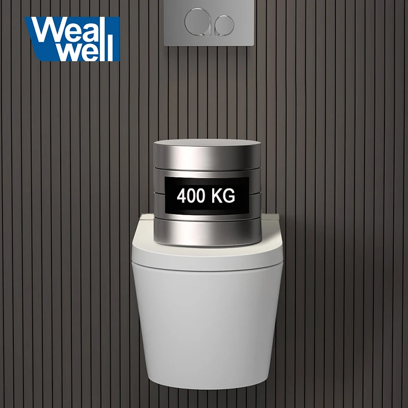 

One Piece Auto Flush Intelingent Bidet Concealed Cistern Included Wall Mounted Smart Toilet