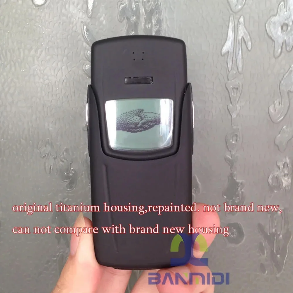 Używany telefon komórkowy 8910, odblokowany, 2G GSM 900/1800, klawiatura angielska, rosyjska, arabska.