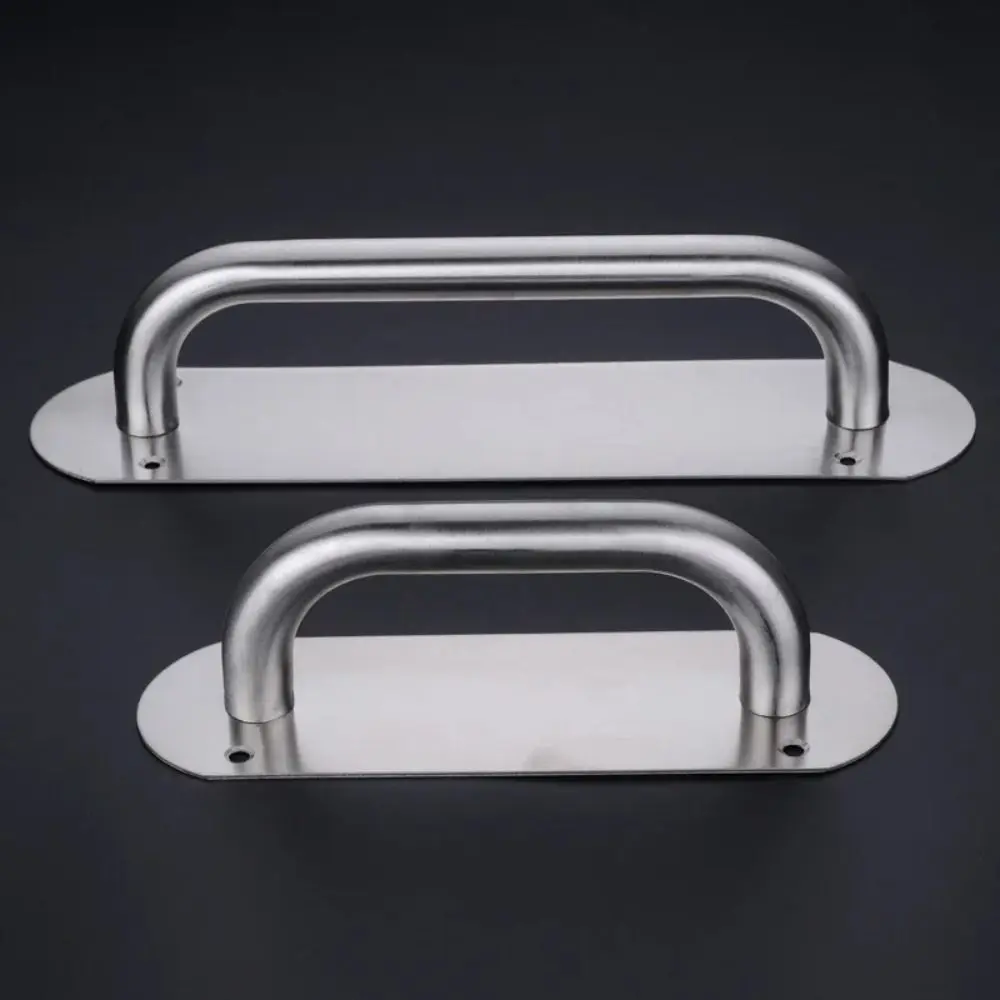 

Safety Door Door Plate Handle Furniture Handle Stainless Steel Heavy Duty Barn Door Pull Sliding Door Thick Gate Door Handle