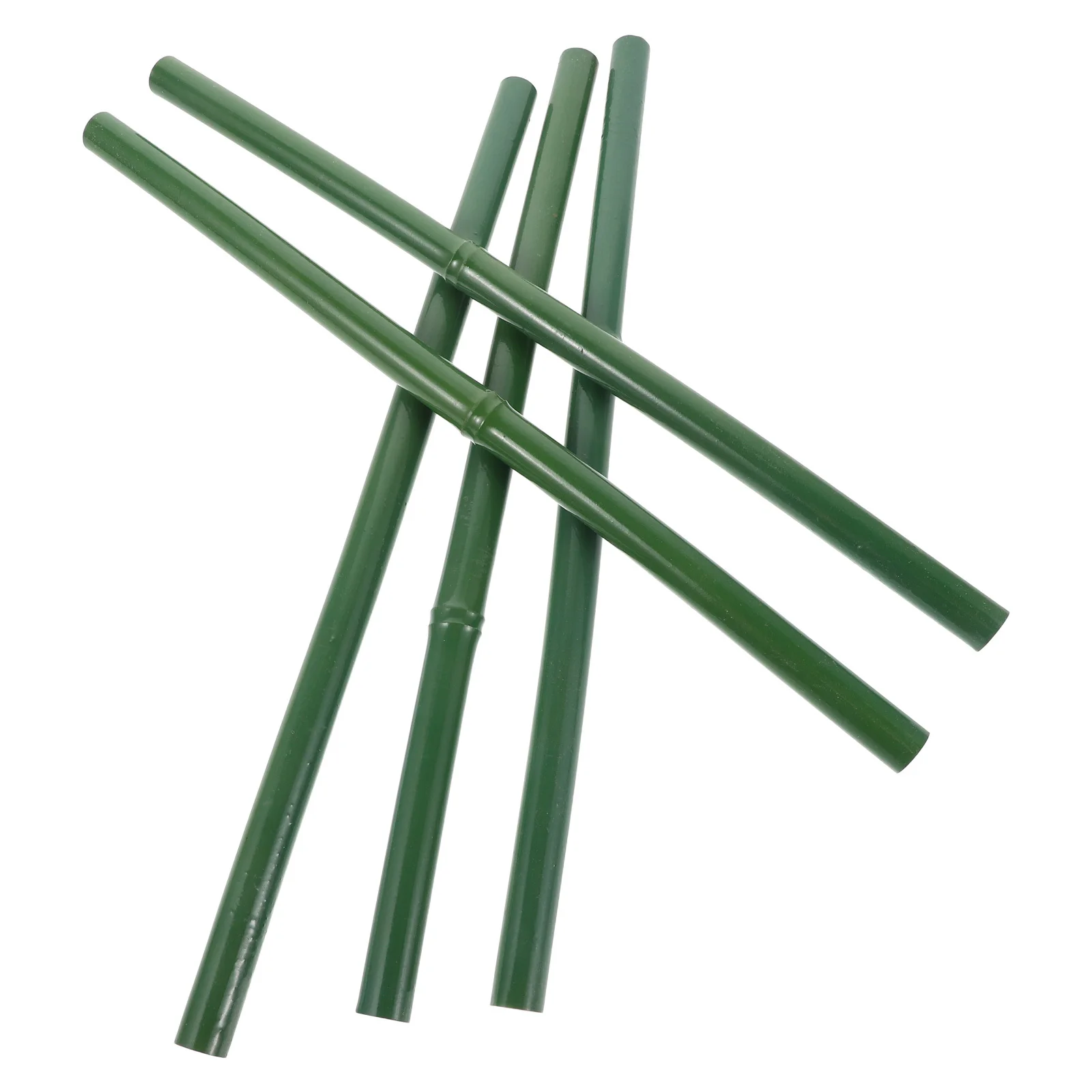 

5Pcs Artificial Bamboo Poles Realistic Fake Bamboo Sticks for Outdoor Indoor Garden Fencing DIY Decorative Landscaping Plant