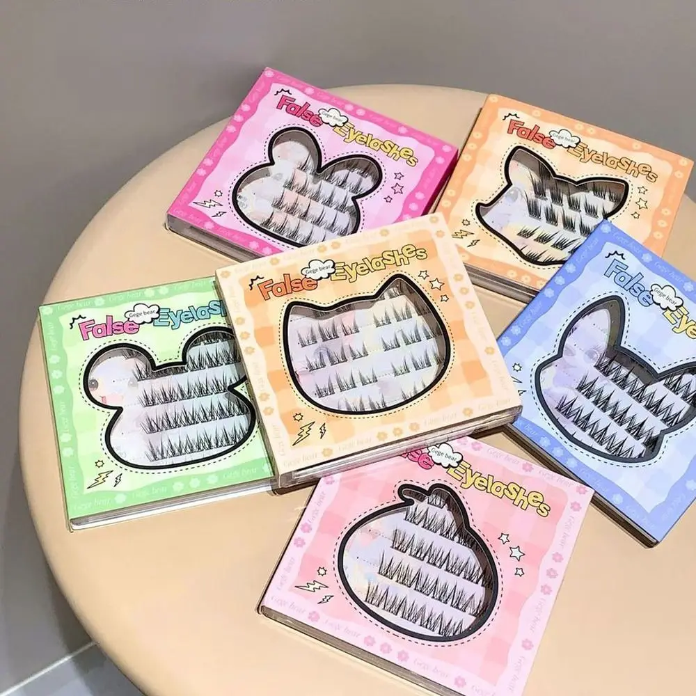 

3D Non Glue False Eyelash Glue Free No Stems No Glue False Eyelashes Nude Makeup Multiple Styles Self-adhesive Eyelashes Wome