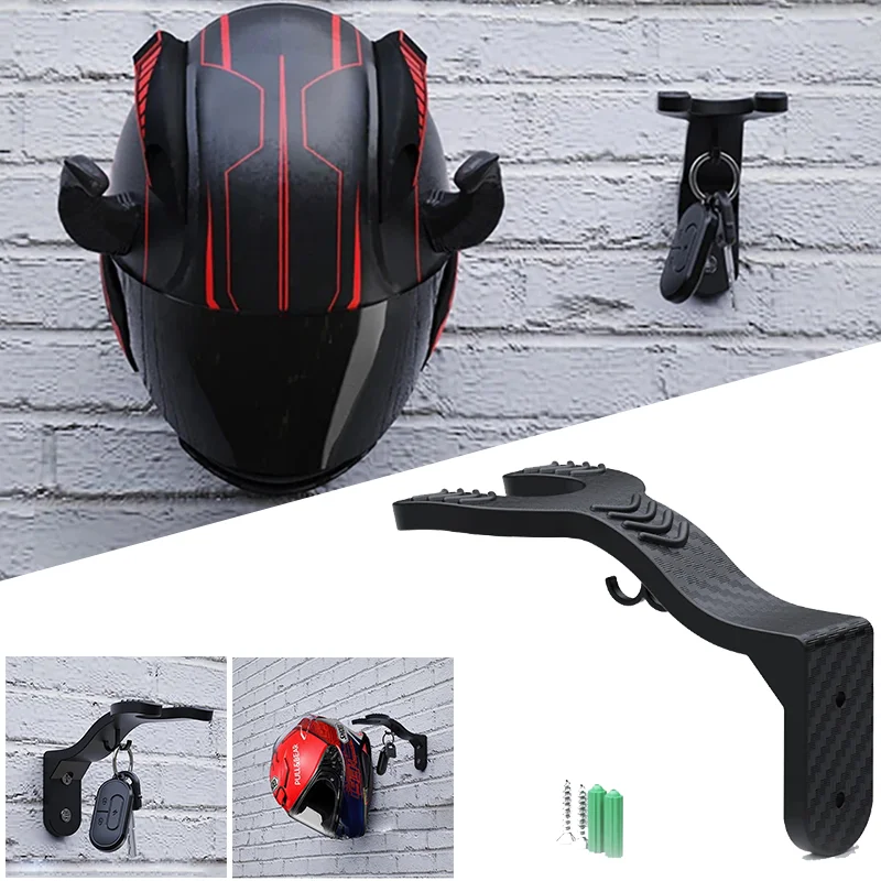 

For YAMAHA MT03 MT07 MT09 MT10 XSR700 XSR900 FZ1 FZ3 FZ6 FZ8 Motorcycle Helmet Hook Racks Multipurpose Hook Wall Mount Hooks