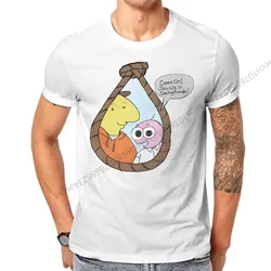 Smiling Friends Pim T Shirt Homme Men's Tshirt Cotton Short Sleeve