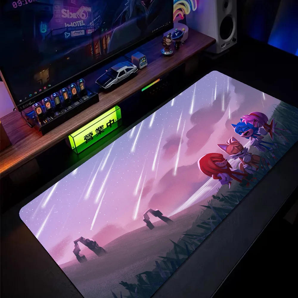 

S-Sonic The H-Hedgehog Mousepad Mouse Mat Desk Mat Large Gaming Accessories Prime Gaming XXL Keyboard Pad