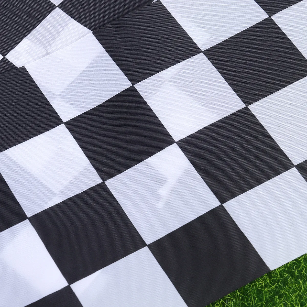 20Pcs Black White Red White Checkered Flags Mini Racing Hand Flags Premium Polyester for Auto Racing Events Birthday