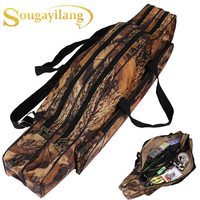 Sougayilang Fishing Rod Bag 80cm 120cm Portable Nylon Fishing Tackle Bags Large Capacity fishing Accessories Bag
