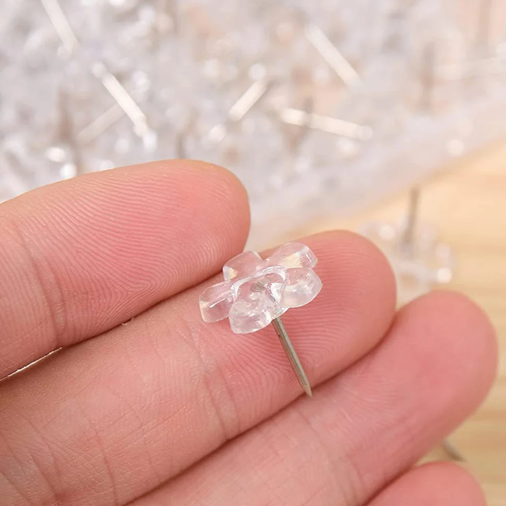 

100 Pcs Push Pins Thumb Cute Push Pins For Cork Board Tacks for Office Cork Board Decorative Map Supplies Reusable