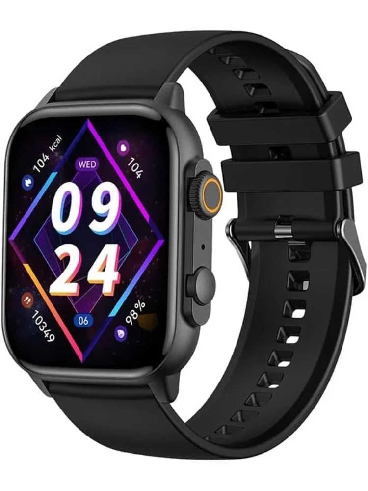 

New Smart Watch, Unisex Fashion Sports Watch with Stainless Steel Strap, Wireless Calling, Multi-Sport Mode, Music Control