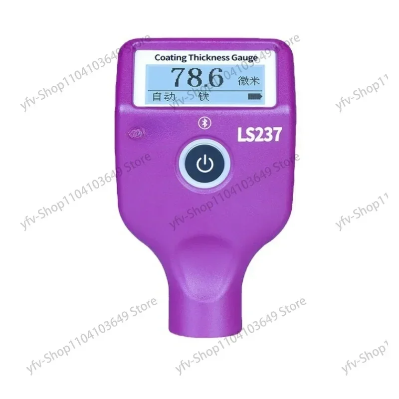 Thickness Measuring Range 3500um with Type-C Charge Function LS237 Car Paint Coating Thickness Gauge Meter for Auto Coating