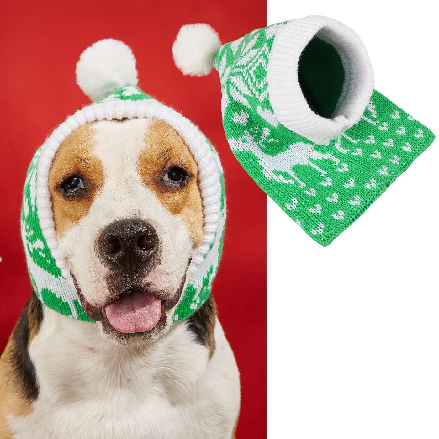 Casarse con Navidad Otoño Gorro para Perros de Estimação Accesorios de Ropa para Perros de Invierno